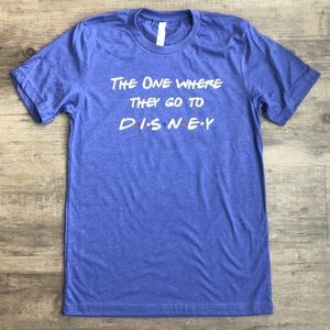 NWOT Disney Vacation Shirt - Friends